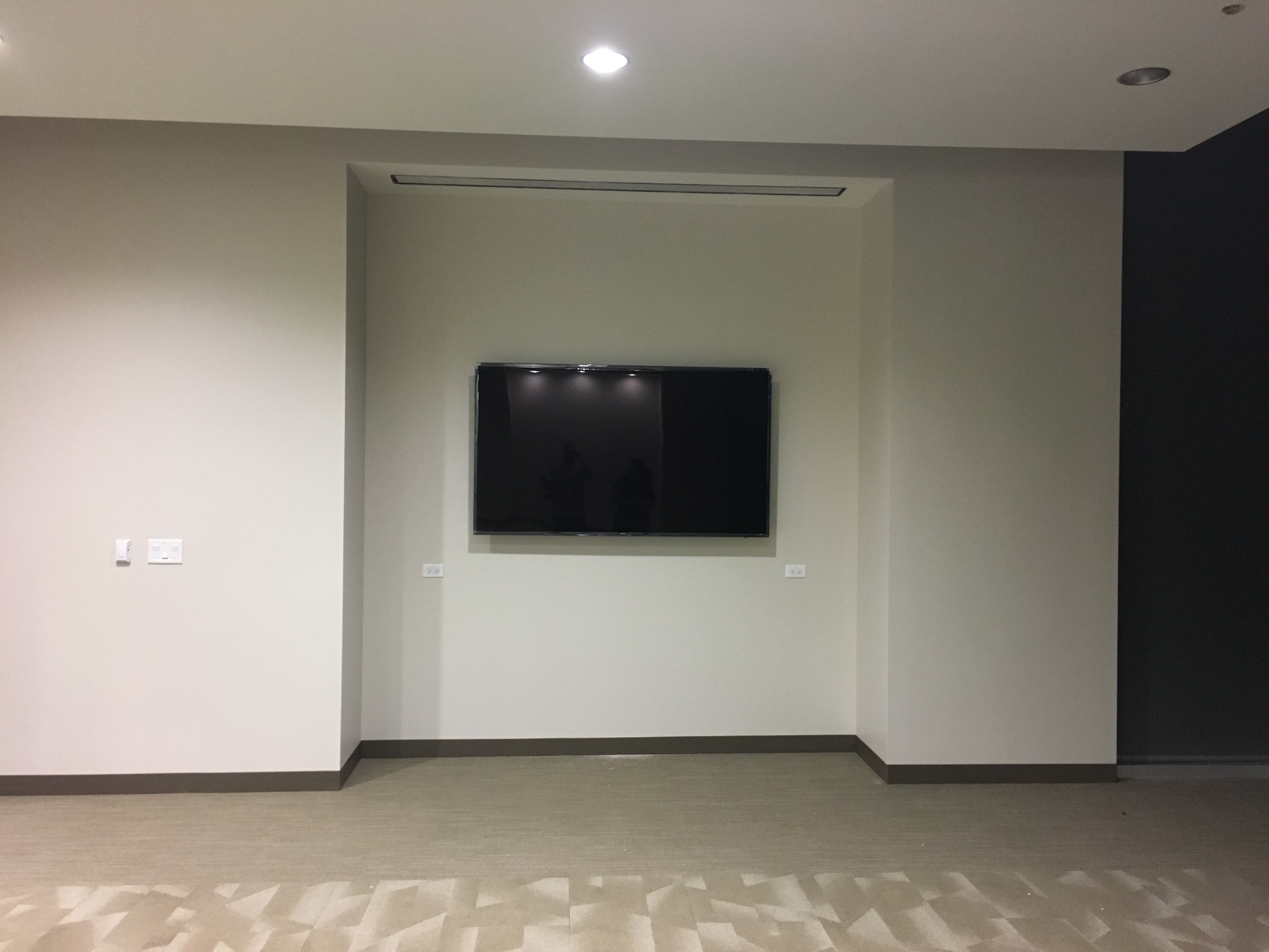 TV and Electric Screen Install